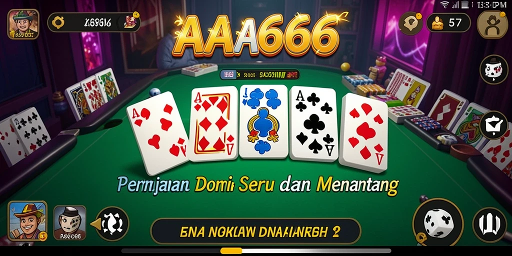 Tampilan gameplay menarik dari aplikasi AA666 yang seru.