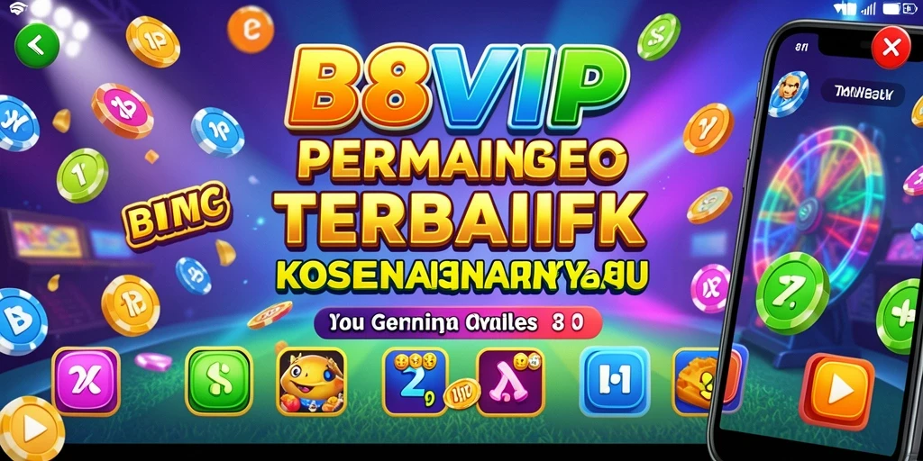 Tampilan gameplay Bingo yang seru dan interaktif di B8VIP.