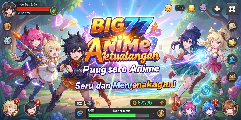 Gameplay seru dengan karakter anime yang menarik.