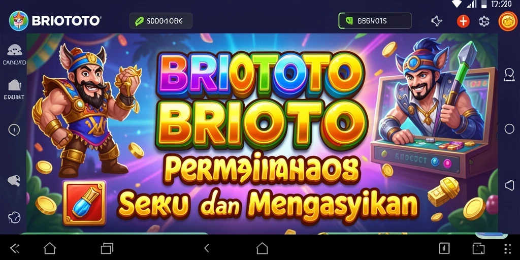 Gameplay BRIOTOTO yang mengasyikkan dan penuh warna.