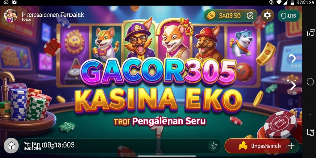 Tampilan gameplay GACOR305 yang seru dan menegangkan.