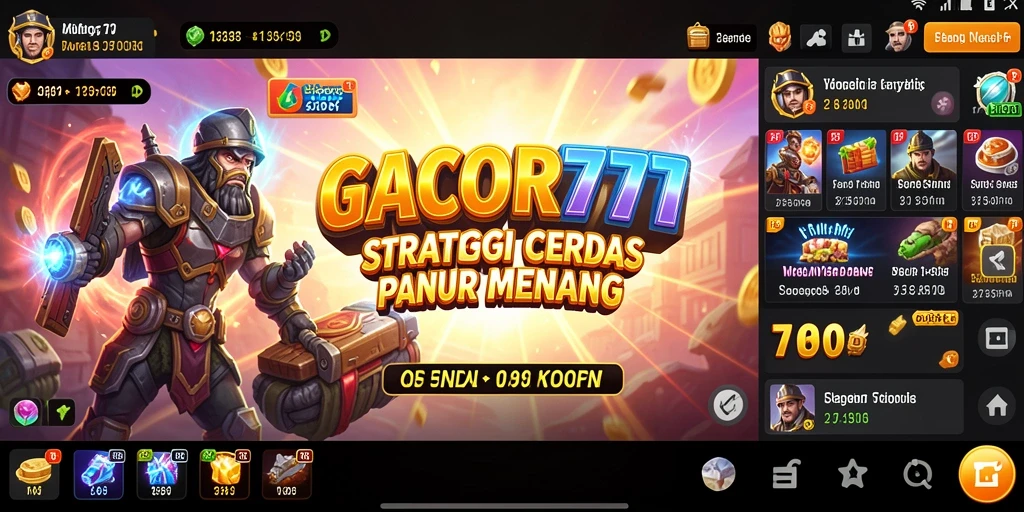 Tampilan gameplay GACOR777 yang menarik dan strategis.