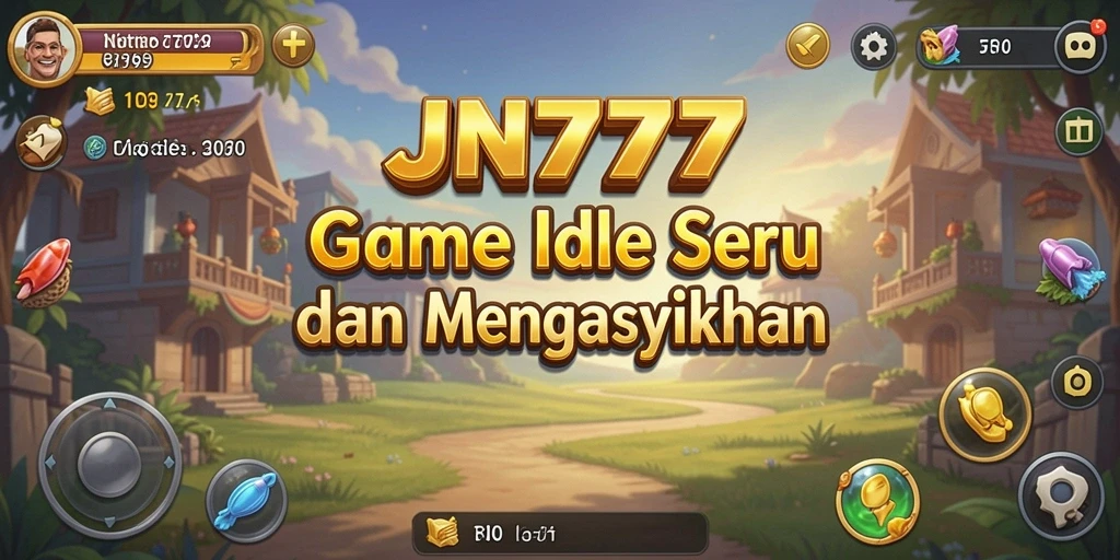 Tampilan gameplay Idle yang menarik dan mengasyikkan di JNT777.