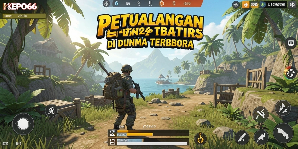 Gameplay seru dalam dunia terbuka yang luas di KEPO66.