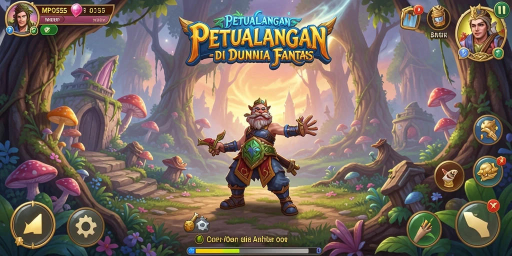 Gameplay MPO555 yang menarik dalam dunia petualangan yang menantang.
