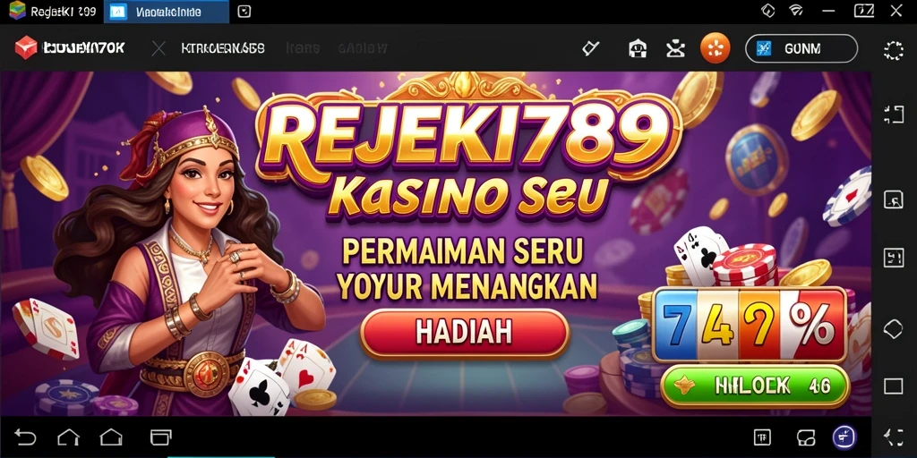Tampilan seru gameplay Kasino di REJEKI789.