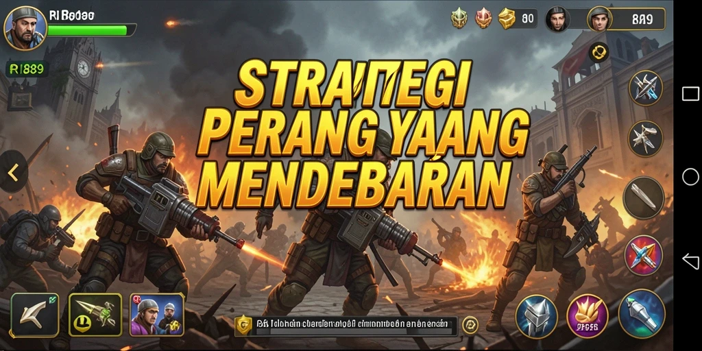 Menampilkan aksi strategi yang mendebarkan dalam gameplay RI889.