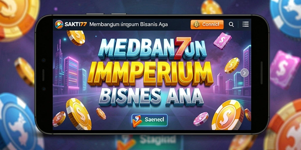 Tampilan gameplay SAKTI77 yang menarik dan penuh warna.