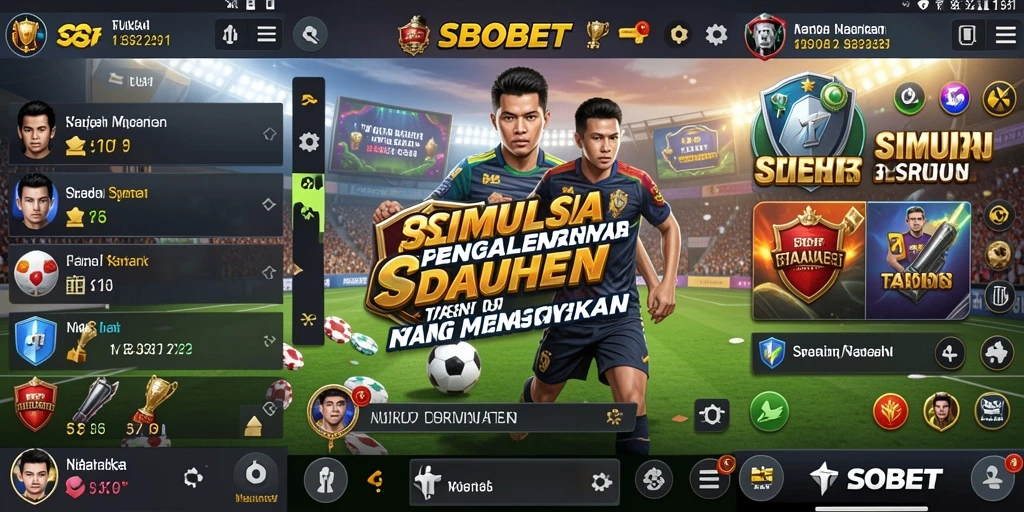 Screenshot gameplay SBOBET menampilkan aksi taruhan yang seru.