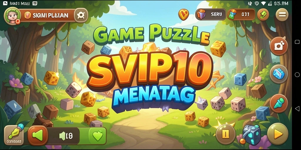 Tampilan gameplay menarik SVIP10 yang menampilkan mode puzzle seru.